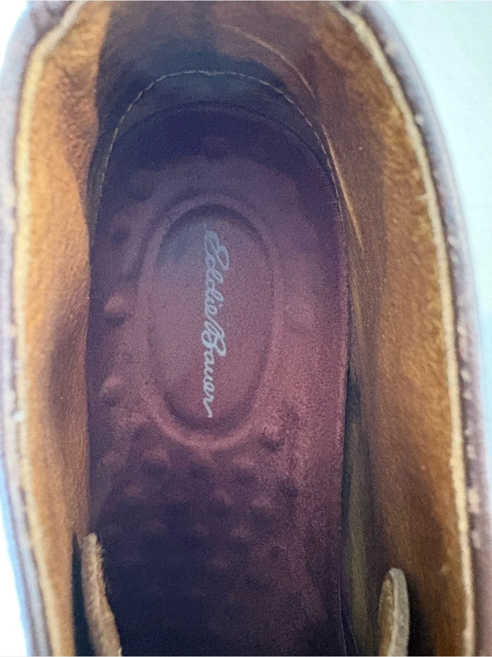 Eddie Bauer Men's Dark Brown Leather Chukka Boots